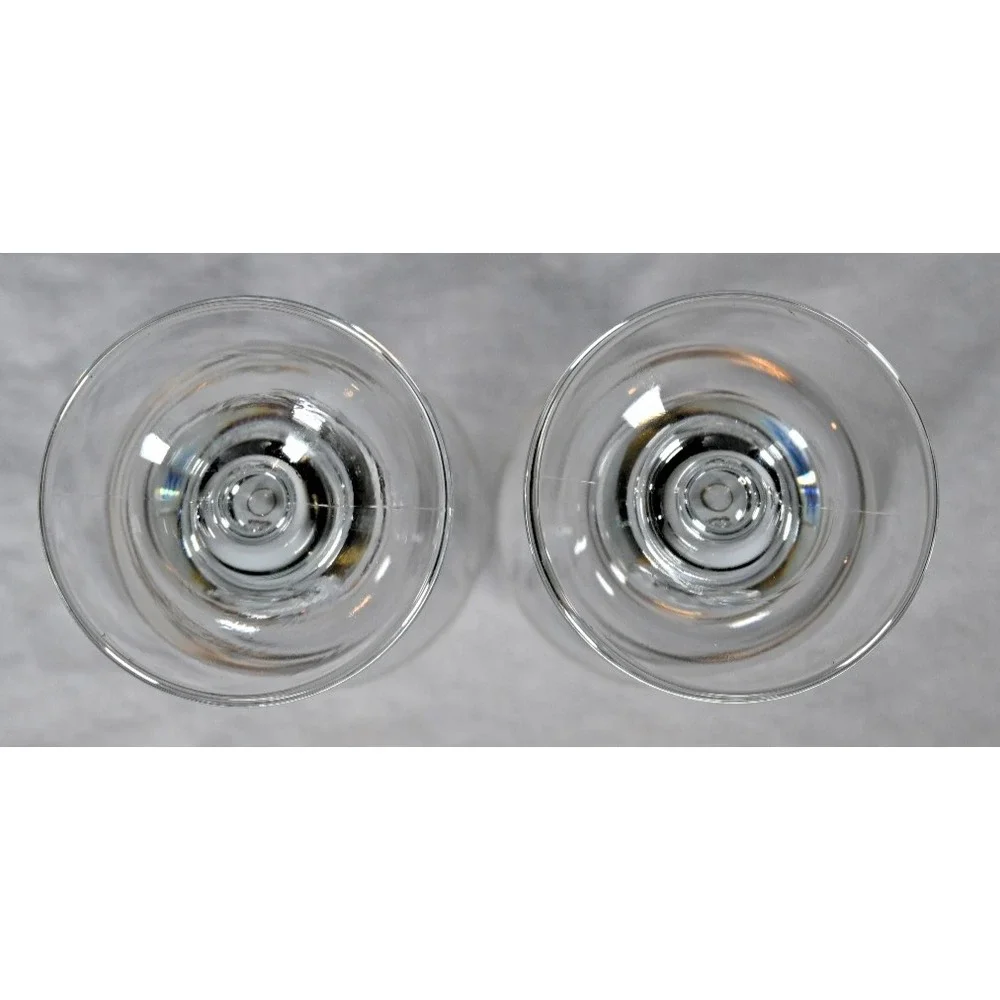 Set of 2 Stella Artois Belgium Beer Chalice Glasses 33cl Gold Rim